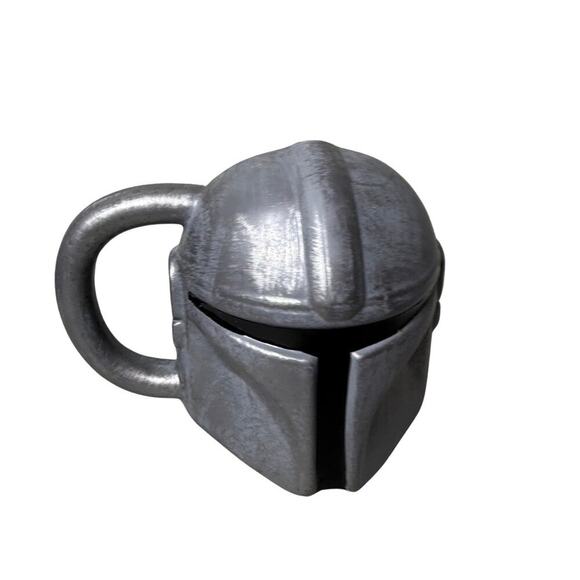 Star Wars Mandalorian Helmet Coffee Mug - Picture 1 of 4
